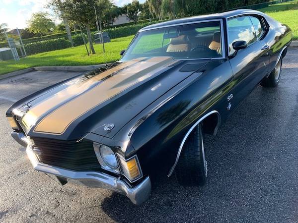 1972 CHEVELLE SS ORIGINAL - cars & trucks - by owner - vehicle... for sale in Hollywood, FL – photo 2