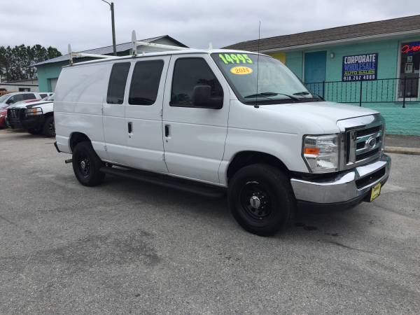 HURRY! SAVE! 2014 FORD E250 CARGO VAN W LADDER RACK, ONLY 93K MILES! for sale in Wilmington, NC – photo 3