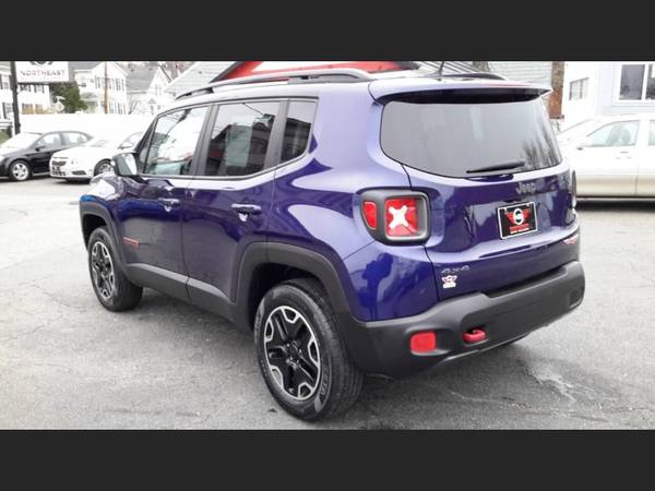 2016 Jeep Renegade Trailhawk 4x4 4dr SUV with - - by for sale in Wakefield, MA – photo 8