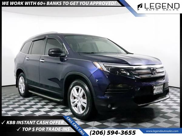 399/mo - 2016 Honda Pilot LX AWD SUV - - by dealer for sale in Burien, WA – photo 2