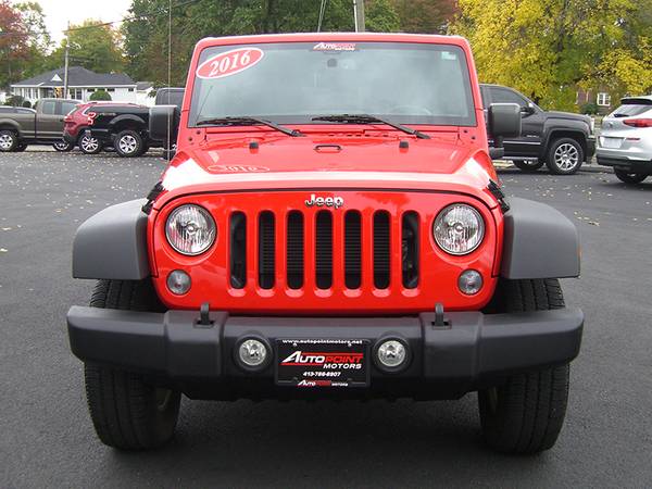 ► 2016 JEEP WRANGLER UNLIMITED SPORT - SHARP SUV with ONLY 27k MILES for sale in Feeding Hills, MA – photo 8