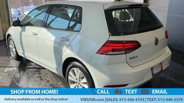 2020 VW Volkswagen Golf TSI hatchback White - - by for sale in Johnston, IA – photo 5