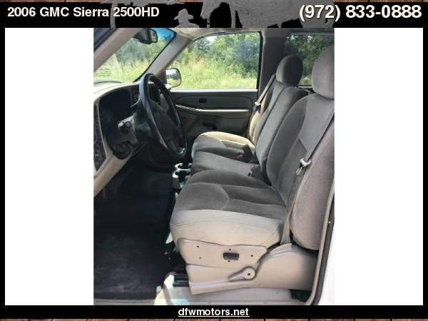 2006 GMC Sierra 2500HD 4WD SLE1 Ext Cab Diesel for sale in Lewisville, TX – photo 18