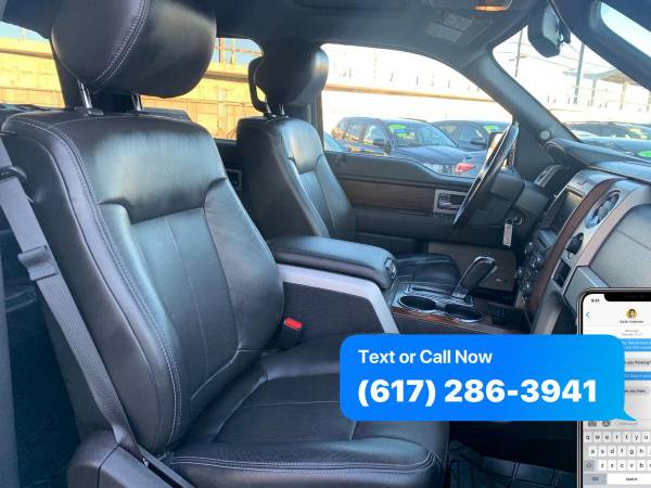 2014 Ford F-150 F150 F 150 Lariat 4x4 4dr SuperCrew Styleside 6 5 for sale in Somerville, MA – photo 23