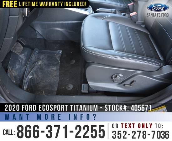 2020 FORD ECOSPORT TITANIUM 8, 000 off MSRP! for sale in Alachua, FL – photo 13