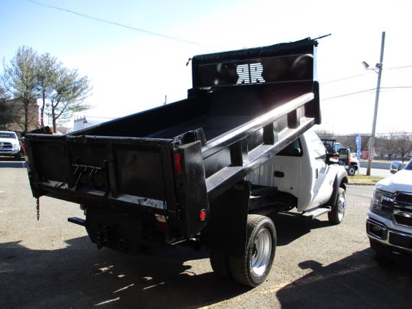 2014 Ford Super Duty F-550 DRW DUMP TRUCK, 4X4 DIESEL, 15K MILES for sale in South Amboy, NY – photo 4