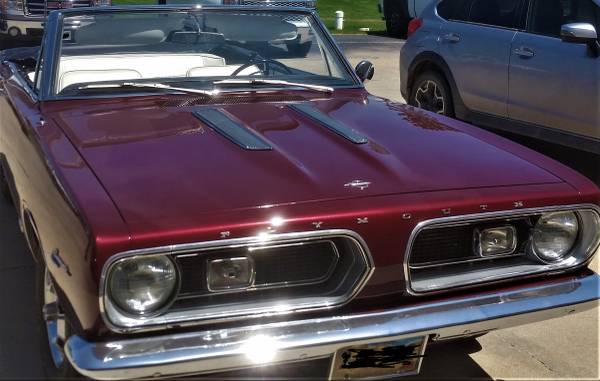 1967 Plymouth Barracuda Convertible - cars & trucks - by owner -... for sale in Rapid City, SD – photo 4
