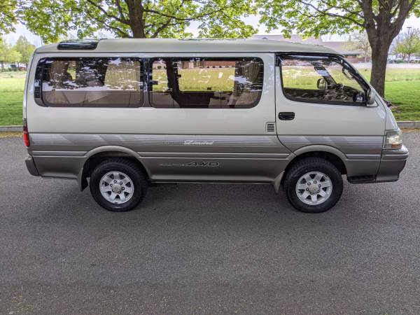 1995 Toyota Hiace AWD RHD JDM Diesel Immaculate condition - cars & for sale in Spokane, MT – photo 2