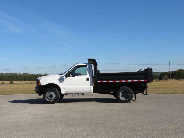 Ford F550 Dump Truck, 7.3L Diesel, 4x4, Folding Bed Sides, SEE... for sale in San Marcos, TX – photo 8
