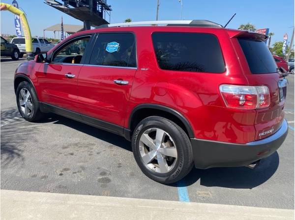 2012 GMC ACADIA SLT Ruby Red - - by dealer - vehicle for sale in Fresno, CA – photo 6