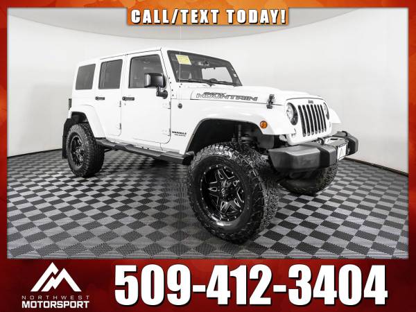 Lifted 2017 *Jeep Wrangler* Unlimited 4x4 - cars & trucks - by... for sale in Pasco, WA