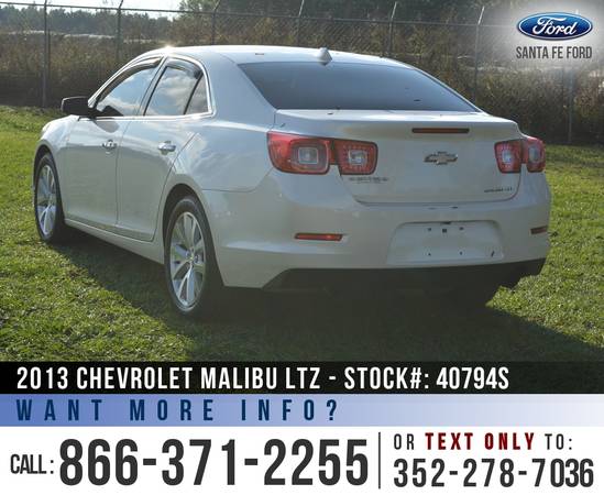 *** 2013 Chevrolet Malibu LTZ *** Remote Start - Camera - Sunroof -... for sale in Alachua, FL – photo 5