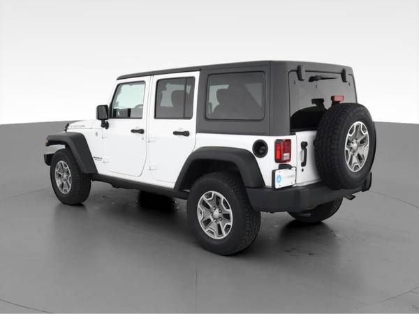 2015 Jeep Wrangler Unlimited Rubicon Sport Utility 4D suv White - -... for sale in Lansing, MI – photo 7
