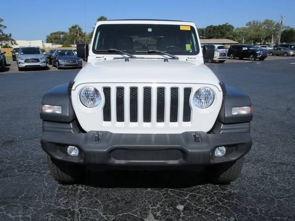 2018 Jeep Wrangler Unlimited Sport suv Bright White Clearcoat - cars for sale in Melbourne , FL – photo 6
