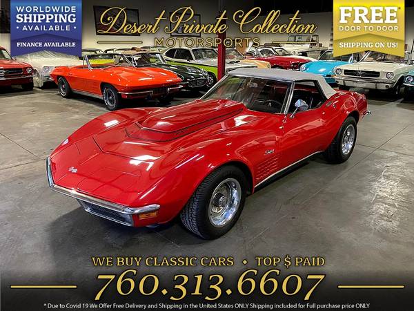 Don't miss this 1968 Chevrolet Corvette Stingray Convertible BIG... for sale in Palm Desert, AZ – photo 3