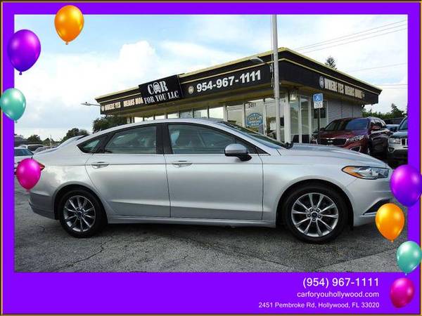 2017 Ford Fusion SE Sedan 4D - - by dealer - vehicle for sale in Hollywood, FL – photo 3