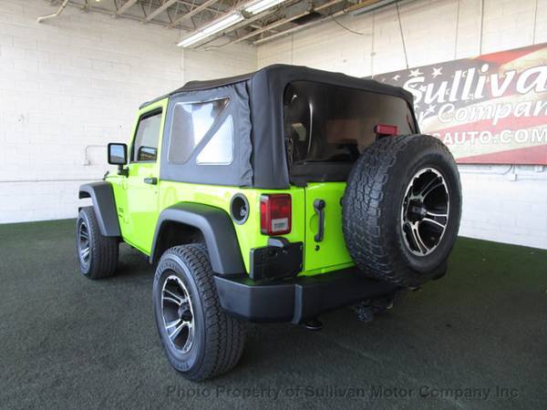 2013 * JEEP * WRANGLER * 4WD * LIMITED SPORT EDITION * GREEN GOBLIN for sale in Mesa, AZ – photo 4