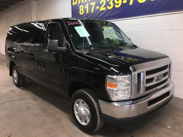 2013 Ford E-Series Cargo Van E-150 GLASS VAN WITH RACK, 135,696... for sale in Arlington, TX – photo 3