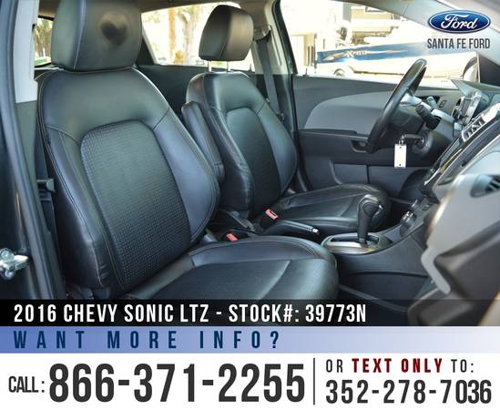 *** 2016 Chevy Sonic LTZ *** Camera - Cruise - BELOW $12K! for sale in Alachua, FL – photo 20