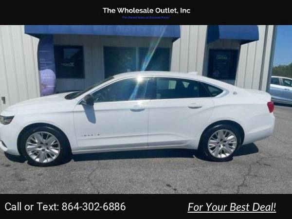 2016 Chevy Chevrolet Impala LS sedan White - - by for sale in Roebuck, SC