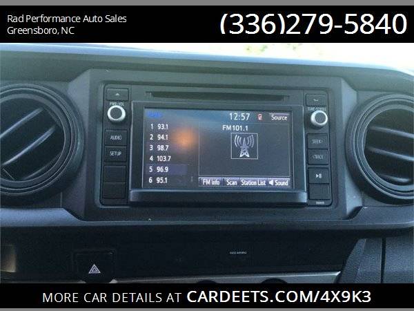 2019 TOYOTA TACOMA CREW CAB SR 4X4 - cars & trucks - by dealer -... for sale in Greensboro, NC – photo 18