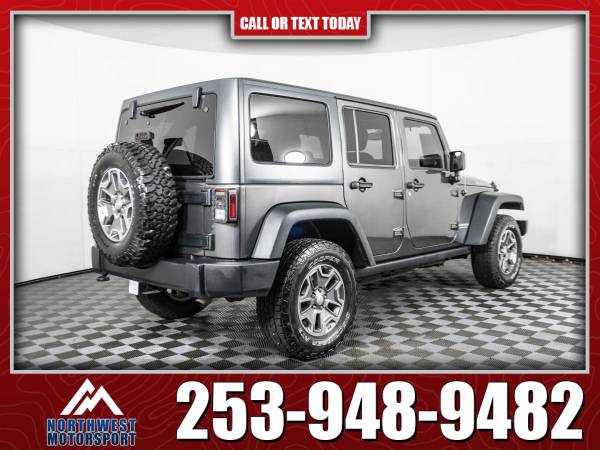 2017 Jeep Wrangler Unlimited Rubicon 4x4 - - by for sale in PUYALLUP, WA – photo 5