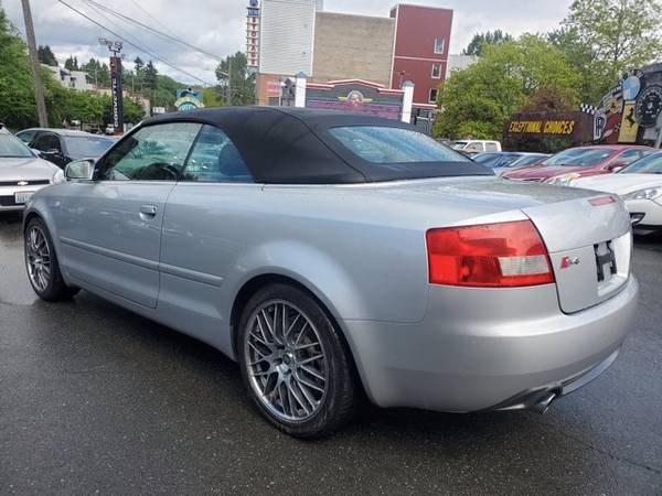 2005 Audi S4 2dr Cabriolet quattro Auto - - by dealer for sale in Seattle, WA – photo 6