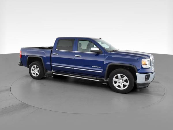 2014 GMC Sierra 1500 Crew Cab SLT Pickup 4D 5 3/4 ft pickup Blue - -... for sale in Madison, WI – photo 14