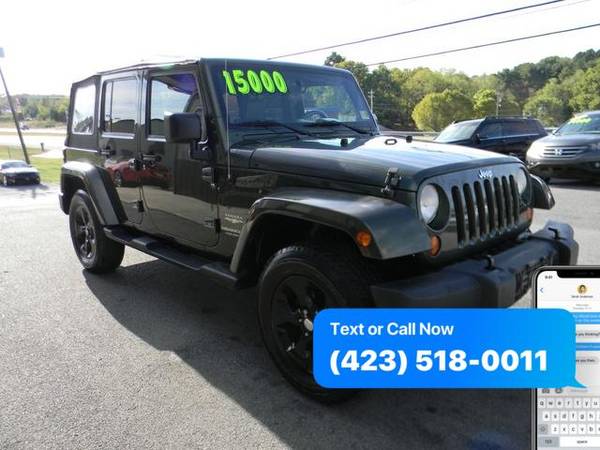 2007 Jeep Wrangler Unlimited Sahara 4WD - EZ FINANCING AVAILABLE! for sale in Piney Flats, TN – photo 4