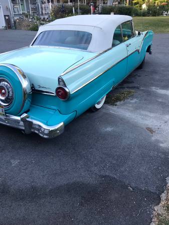1955 Ford Sunliner convertible - cars & trucks - by dealer - vehicle... for sale in Manchester, ME – photo 4