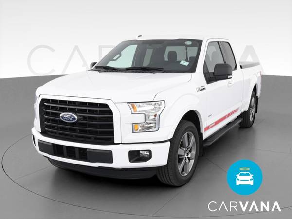 2015 Ford F150 Super Cab XLT Pickup 4D 6 1/2 ft pickup White -... for sale in Providence, RI