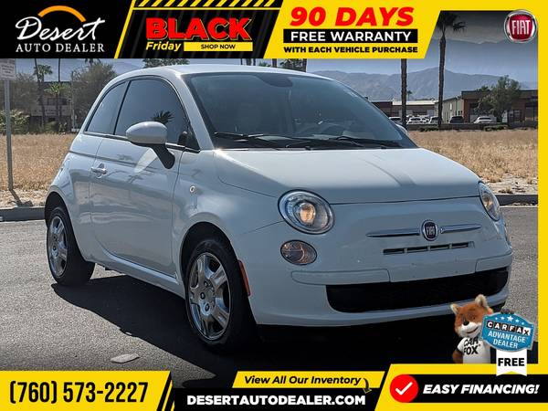 2015 Fiat 500 69,000 MILES 1 OWNER Pop Hatchback with lots of power... for sale in Palm Desert , CA – photo 4