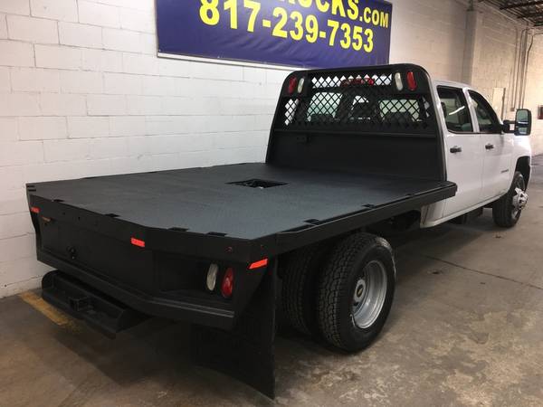 2015 Chevrolet 3500 HD DRW Crew Cab 6.6L Diesel Flatbed - cars &... for sale in Arlington, IA – photo 5