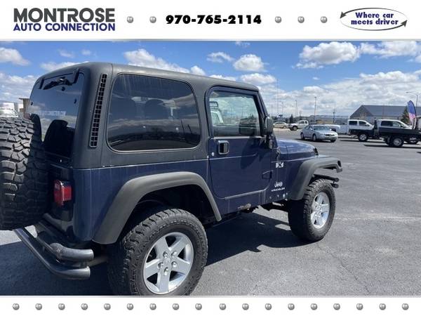 2005 Jeep Wrangler X - - by dealer - vehicle for sale in MONTROSE, CO – photo 3
