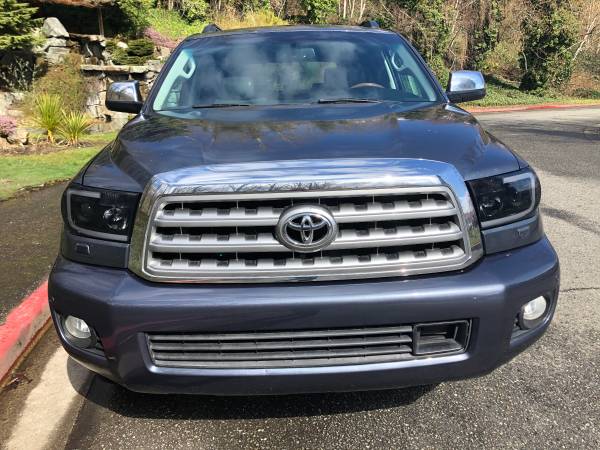 2010 Toyota Sequoia Platinum 4WD - Clean title, DVD, Navi, Loaded for sale in Kirkland, WA – photo 2
