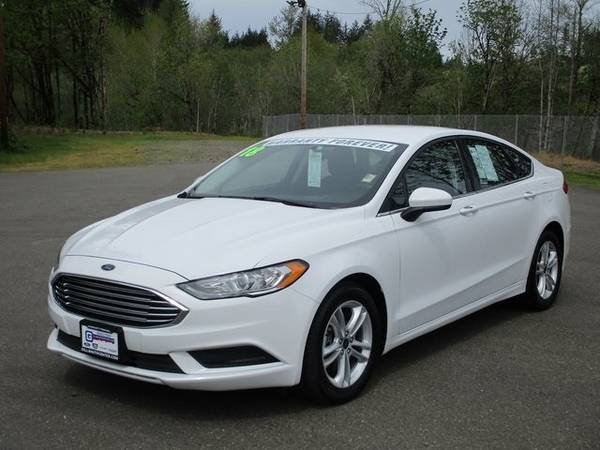 LIKE NEW 2018 Ford Fusion SE 2 5L Sedan WARRANTY FOREVER - cars & for sale in Shelton, WA – photo 2