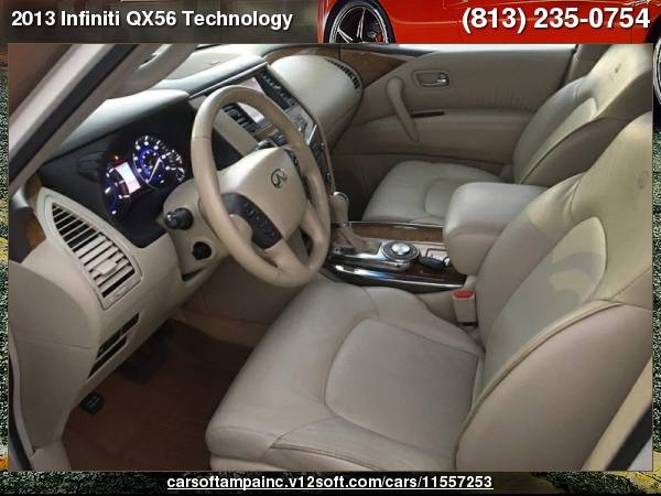 2013 Infiniti QX56 Technology Pack Technology Package for sale in TAMPA, FL – photo 13