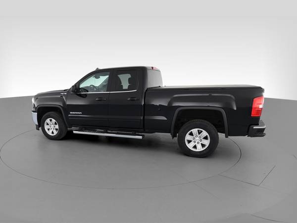 2018 GMC Sierra 1500 Double Cab SLE Pickup 4D 6 1/2 ft pickup Black... for sale in Fort Myers, FL – photo 6
