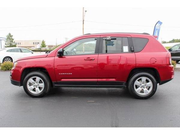 2015 Jeep Compass SUV Sport - Jeep Deep Cherry Red Crystal Pearlcoat for sale in Green Bay, WI – photo 8
