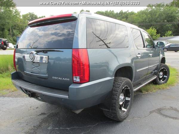 2008 CADILLAC ESCALADE ESV 4x4 LIFTED TV/DVD LEATHER HTD SEATS NAVI for sale in Mishawaka, IN – photo 6