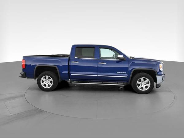 2014 GMC Sierra 1500 Crew Cab SLT Pickup 4D 5 3/4 ft pickup Blue - -... for sale in Valhalla, NY – photo 13