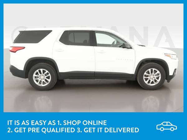 2020 Chevy Chevrolet Traverse LS Sport Utility 4D suv White for sale in Van Nuys, CA – photo 10