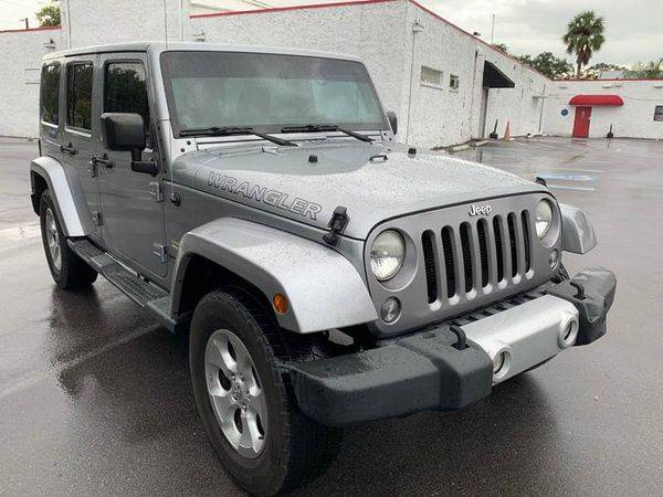 2014 Jeep Wrangler Unlimited Sahara 4x4 4dr SUV 100% CREDIT APPROVAL! for sale in TAMPA, FL – photo 3