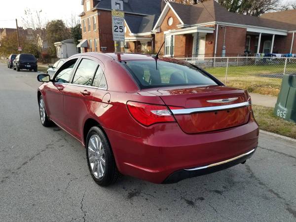 2013 Chrysler 200 Maroon with black interior 82K miles only for sale in Louisville, KY – photo 4