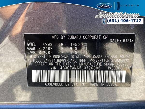 2018 Subaru Impreza 2 0i Sport 5-door CVT Hatchback for sale in Saint James, NY – photo 16