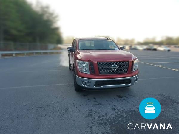 2019 Nissan Titan Crew Cab SV Pickup 4D 5 1/2 ft pickup Red -... for sale in Lakeland, FL – photo 16