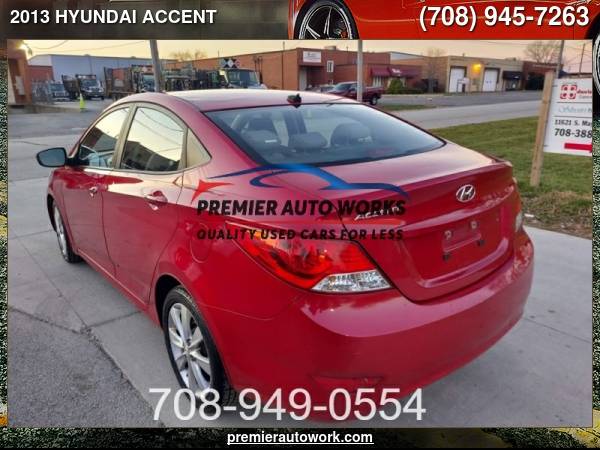 2013 HYUNDAI ACCENT GLS - cars & trucks - by dealer - vehicle... for sale in Alsip, IL – photo 7