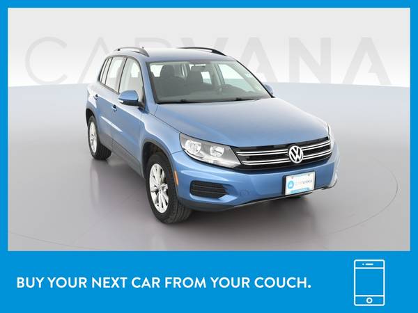 2017 VW Volkswagen Tiguan Limited 2 0T Sport Utility 4D suv Blue for sale in San Bruno, CA – photo 12