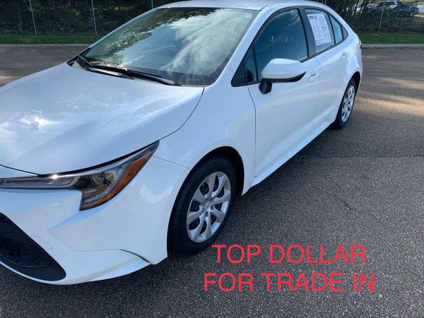 2020 TOYOTA COROLLA LE. SHOWROOM FLOOR CLEAN !!! LOW MILES! LIKE... for sale in Jackson, MS – photo 5