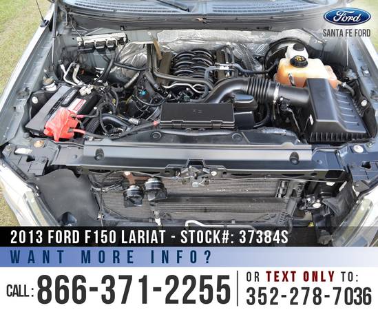 *** 2013 Ford F150 Lariat *** SYNC - Leather Seats - Flex Fuel Engine for sale in Alachua, FL – photo 11